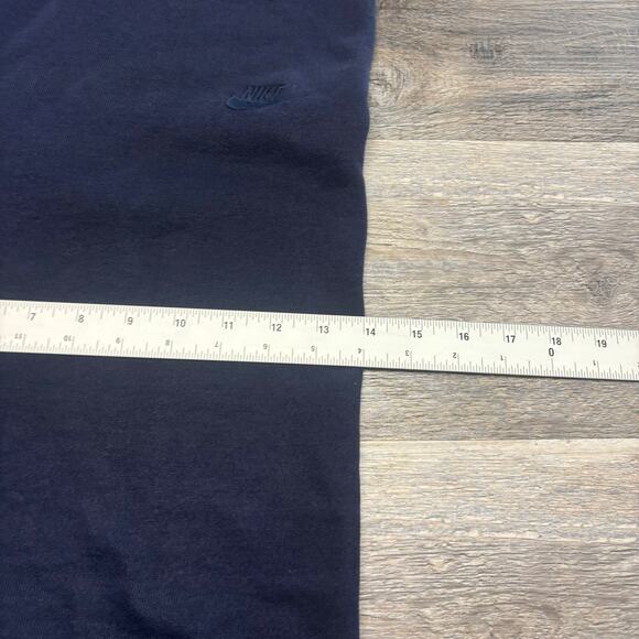 Vintage Nike Blue Mens L Swoosh Spell Out Athleisure USA Made Jogger Sweatpants - Picture 9 of 12